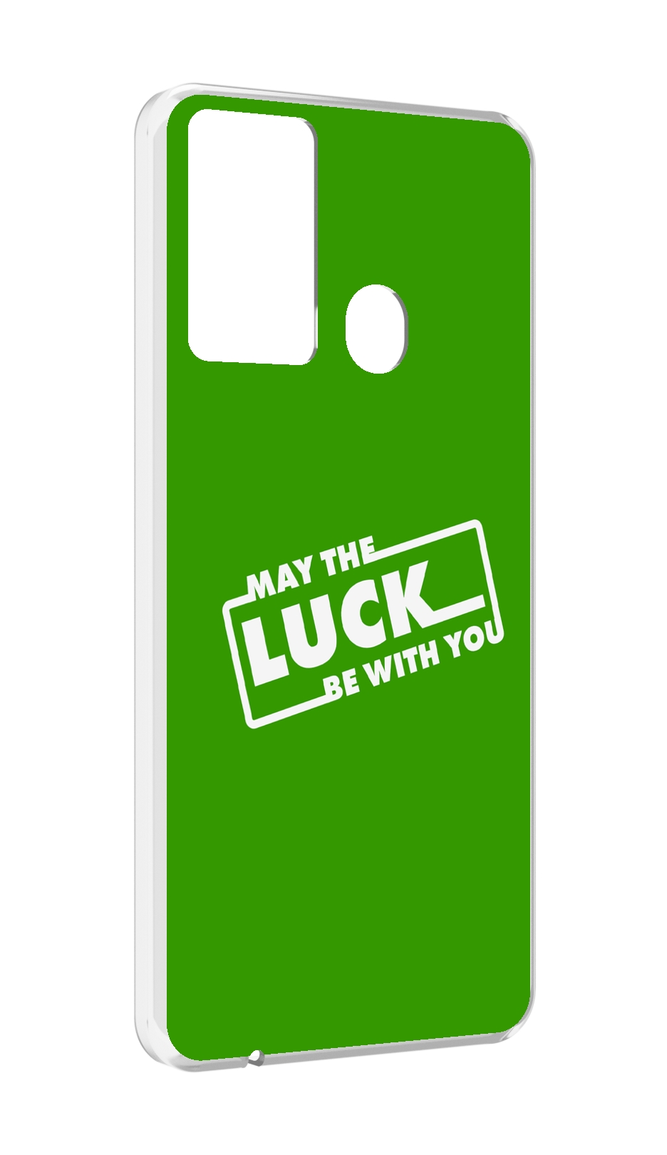 

Чехол MyPads Luck green для Itel P37/Itel Vision 2S, Прозрачный, Tocco