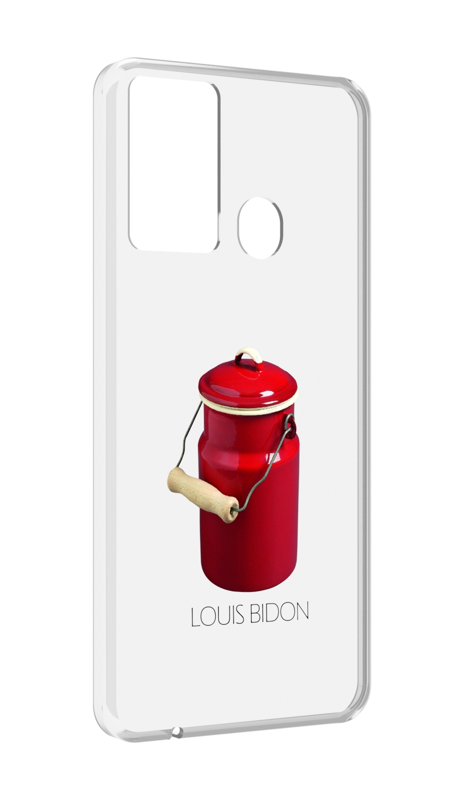 

Чехол MyPads Louis-bidon для Itel P37/Itel Vision 2S, Прозрачный, Tocco