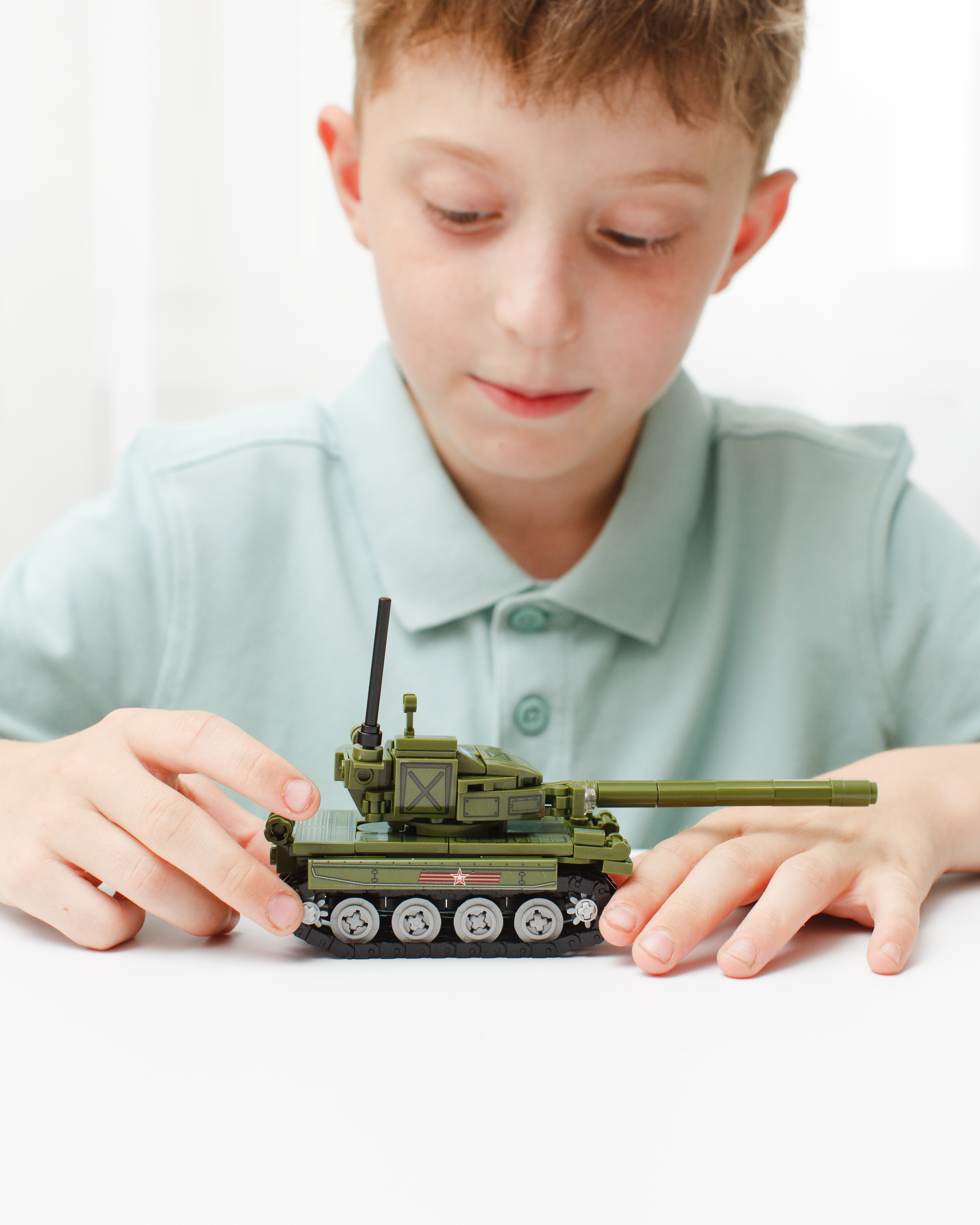 

Конструктор Sembo Block военная техника Основной танк Т-72, для мальчиков 6+, 279 деталей, 207058