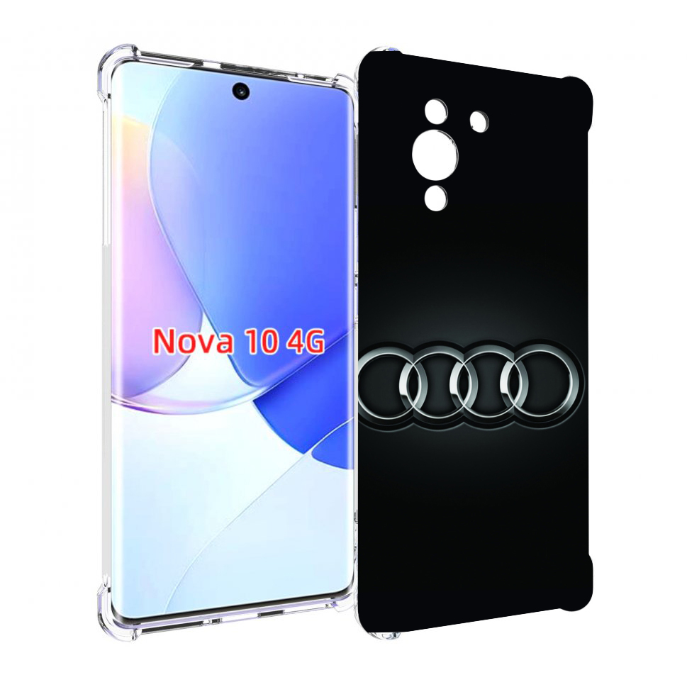

Чехол MyPads ауди audi 2 для Huawei Nova 10, Прозрачный, Tocco