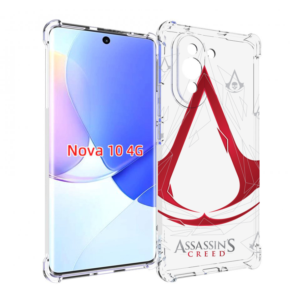 

Чехол MyPads ассасин-крид-знак для Huawei Nova 10, Прозрачный, Tocco