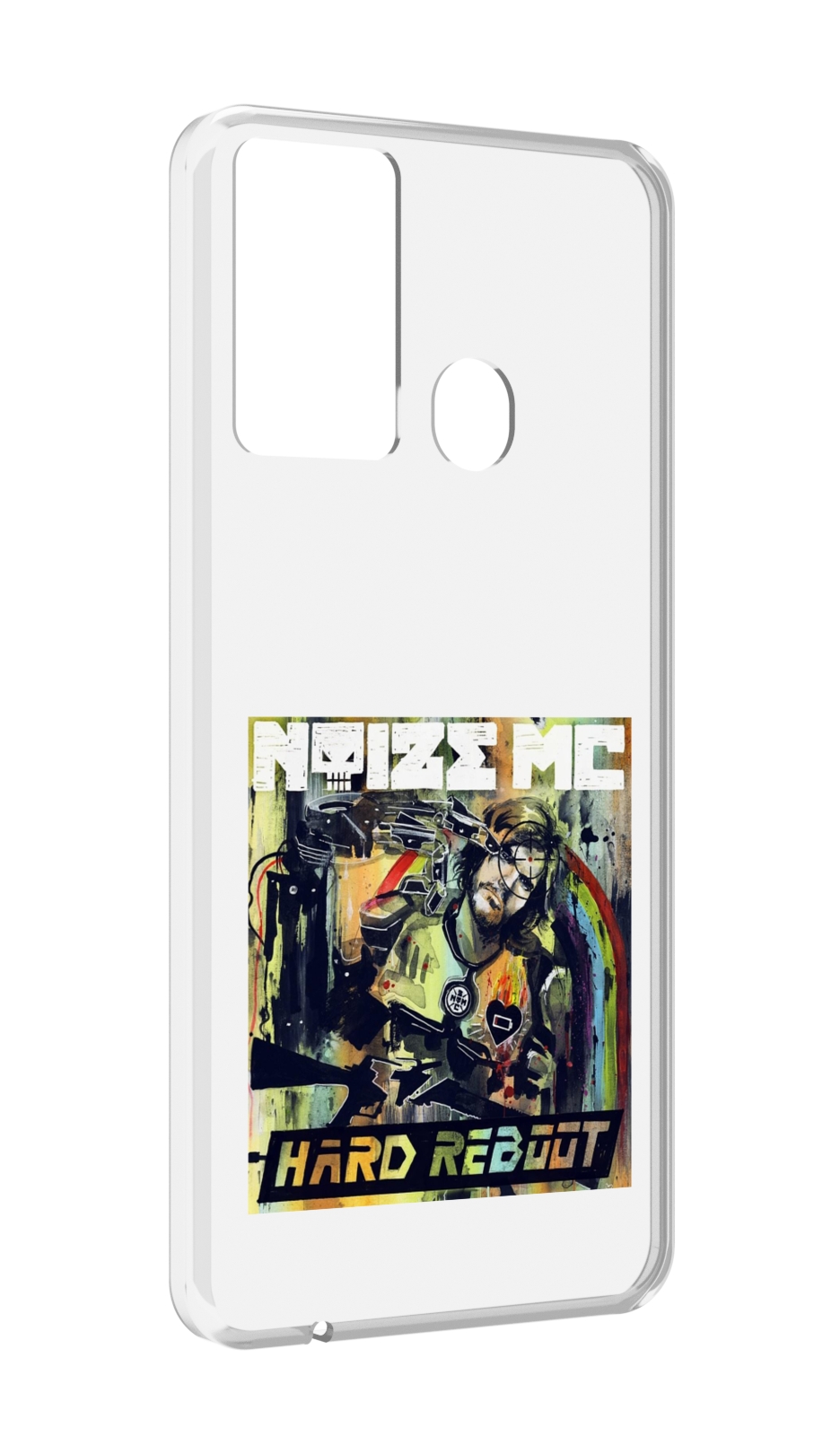 

Чехол MyPads Hard Reboot Noize MC для Itel P37/Itel Vision 2S, Прозрачный, Tocco