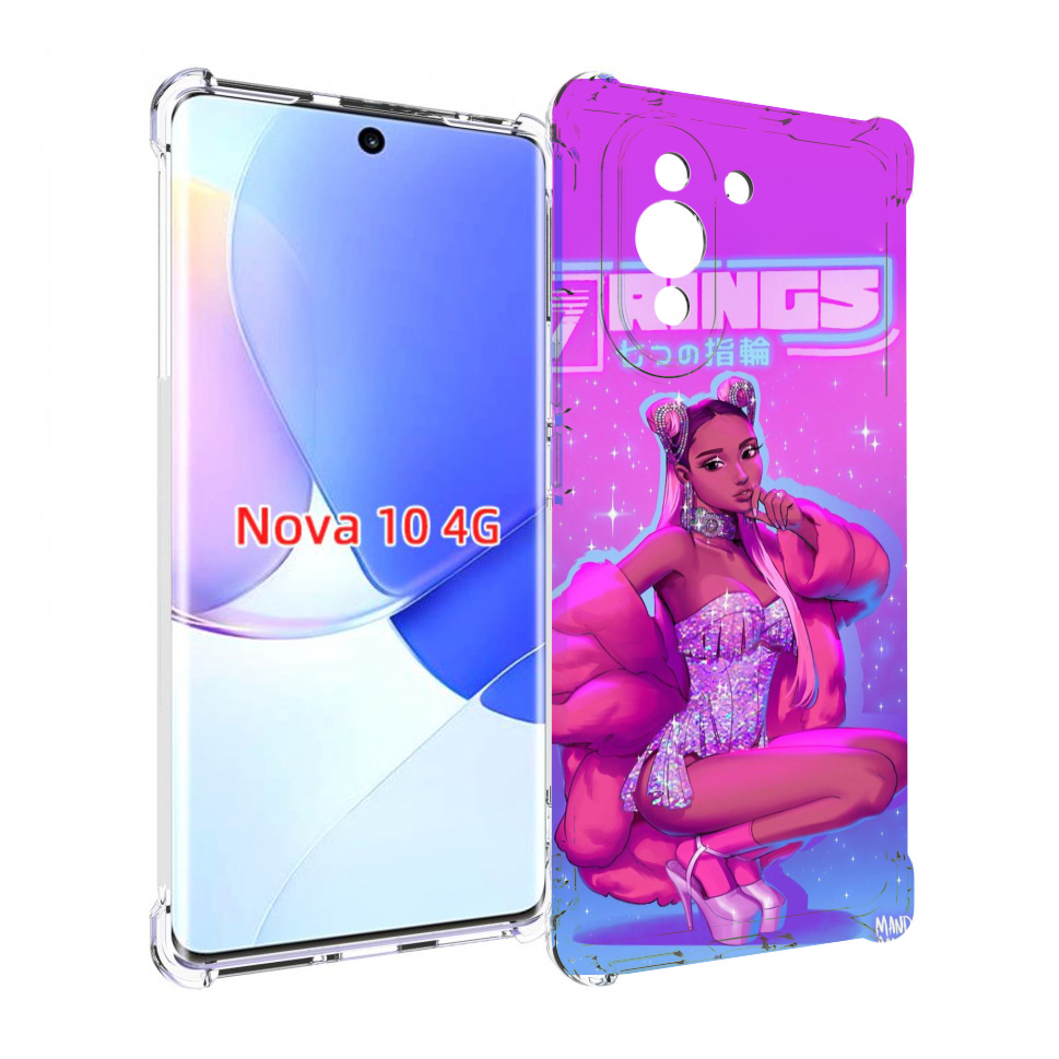 

Чехол MyPads ариана-гранде для Huawei Nova 10, Прозрачный, Tocco