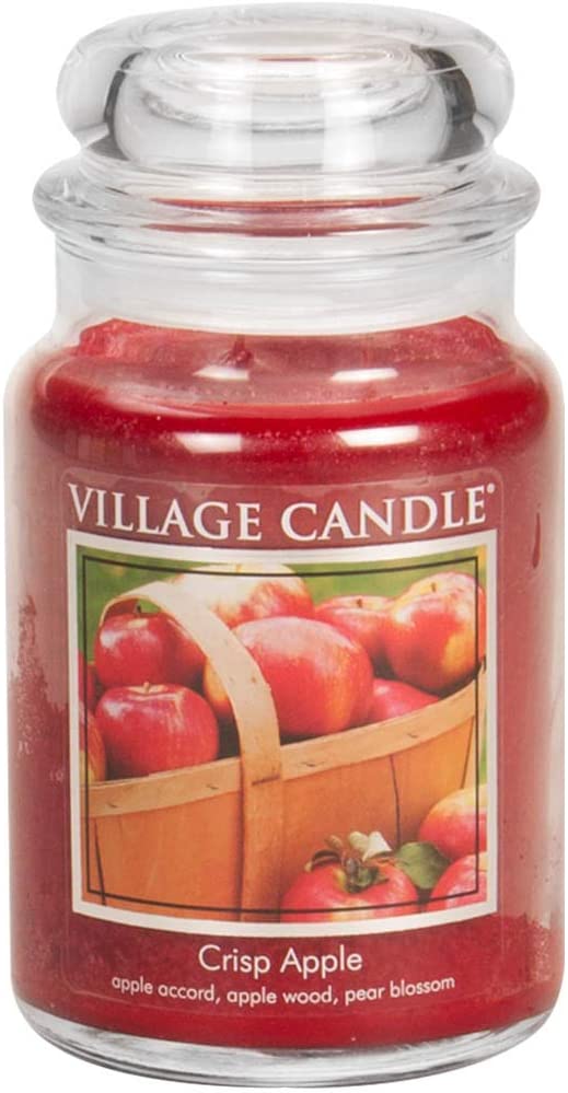фото Ароматическая свеча village candle "crisp apple", большая/4260009