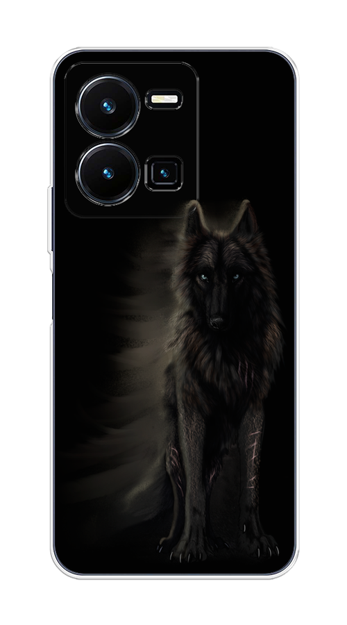 

Чехол на Vivo Y35 4G "Туманный волк", Черный, 267250-1