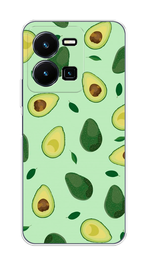 

Чехол на Vivo Y35 4G "Blue avocado", Коричневый;зеленый, 267250-1