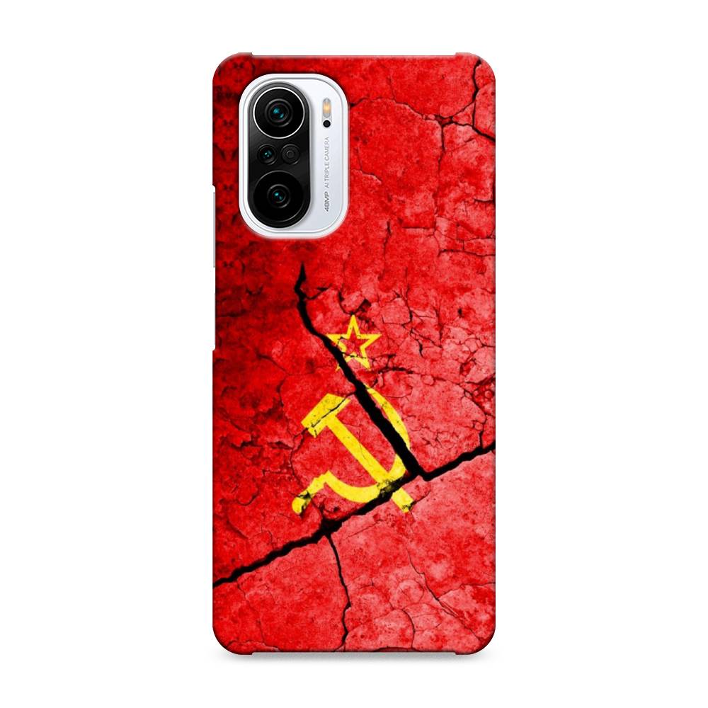 

Пластиковый чехол "СССР" на Xiaomi Poco F3, 310120-4