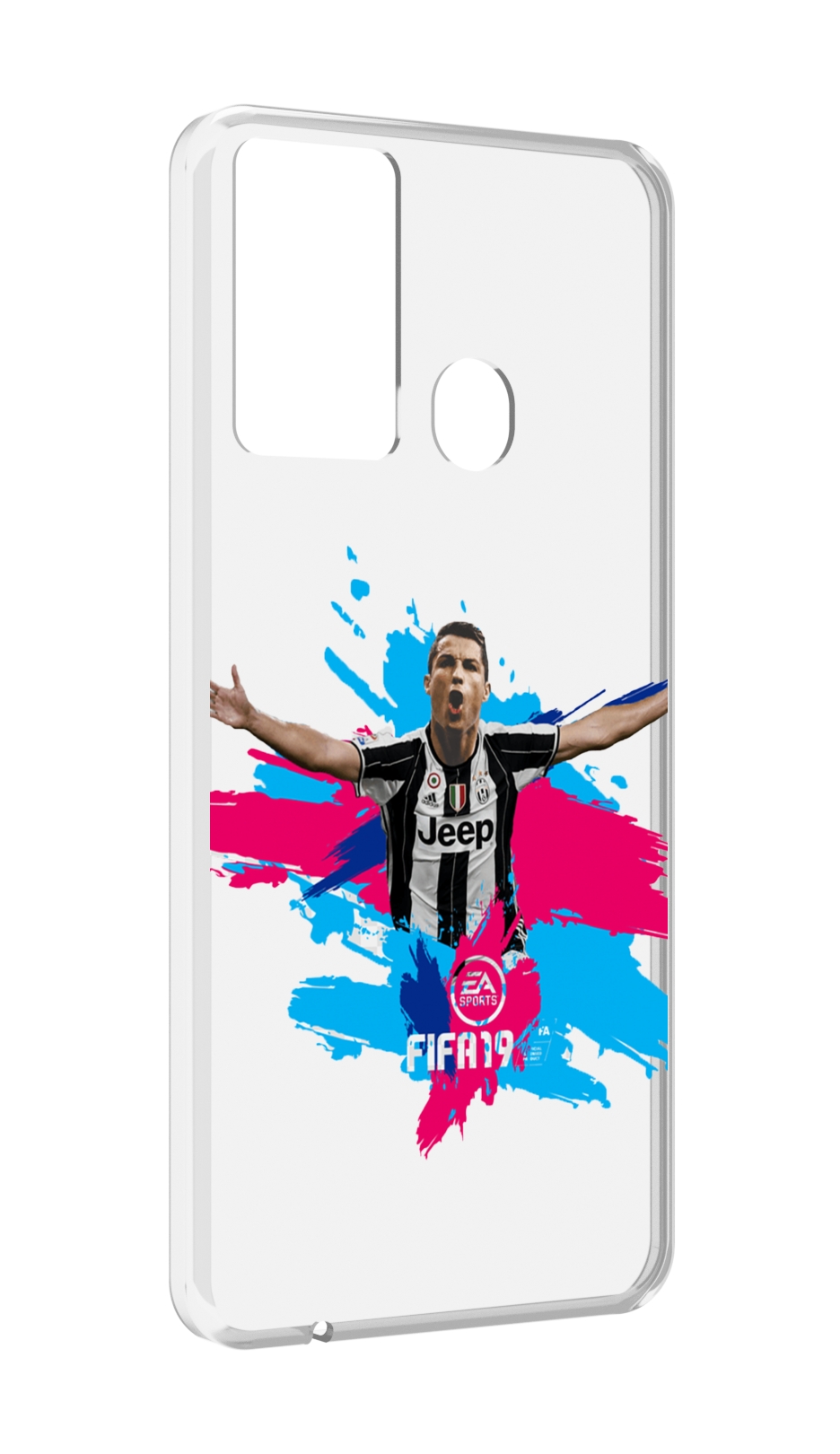 

Чехол MyPads Fifa-2022 мужской для Itel P37/Itel Vision 2S, Прозрачный, Tocco
