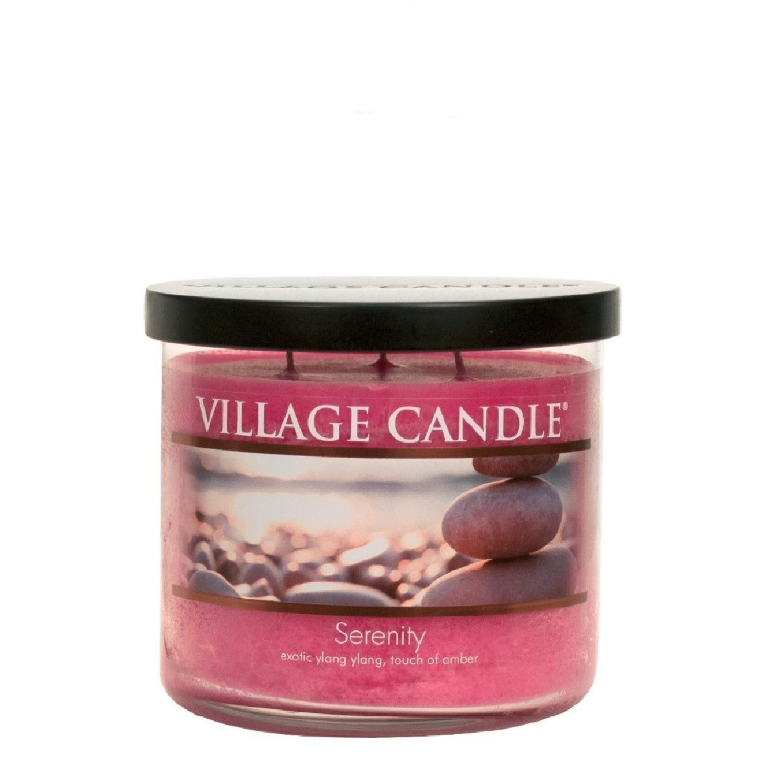 фото Ароматическая свеча village candle "безмятежность", чаша, средняя