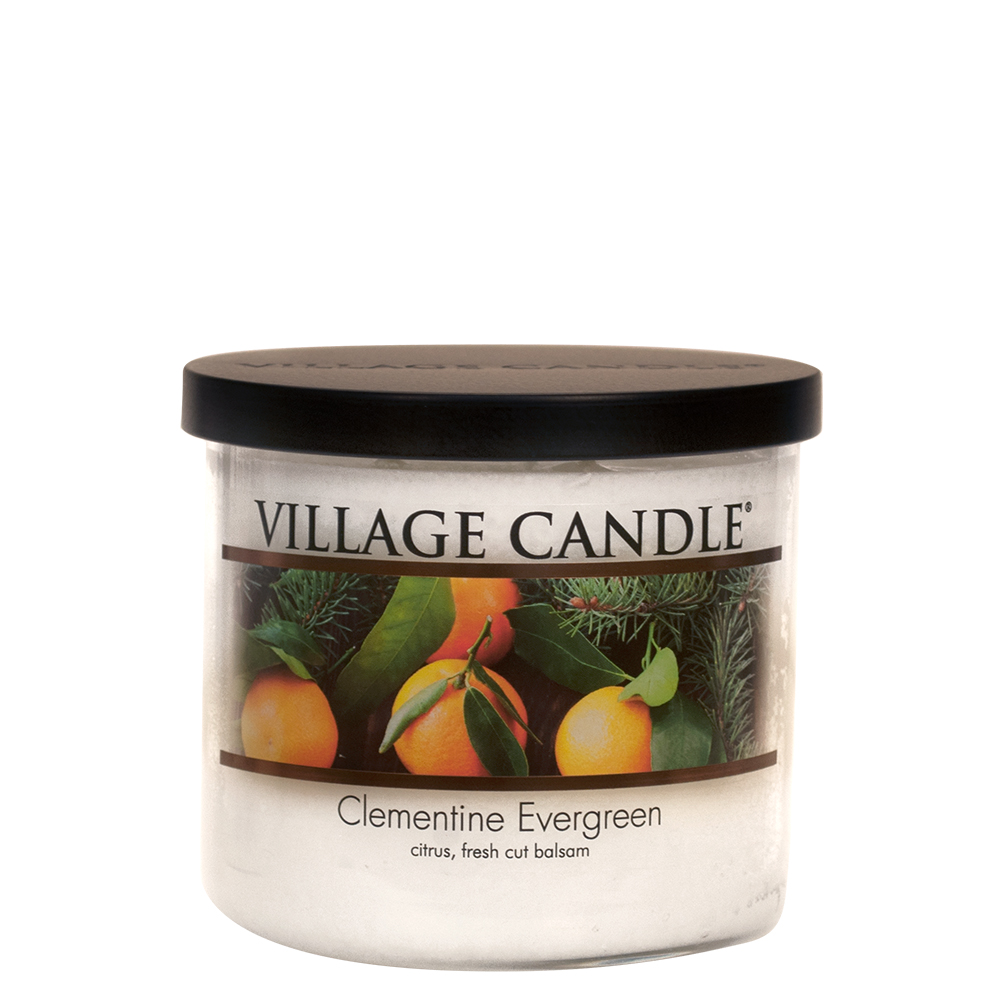 фото Ароматическая свеча village candle "clementine evergreen", чаша, средняя/4170027