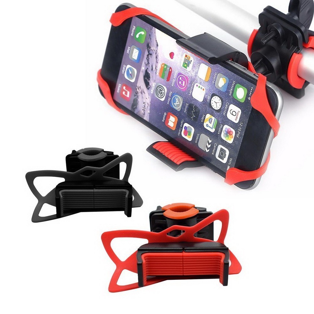 

Силиконовый универсальный держатель для телефона Bicycle Phone Holder, 360 градусов, Черный