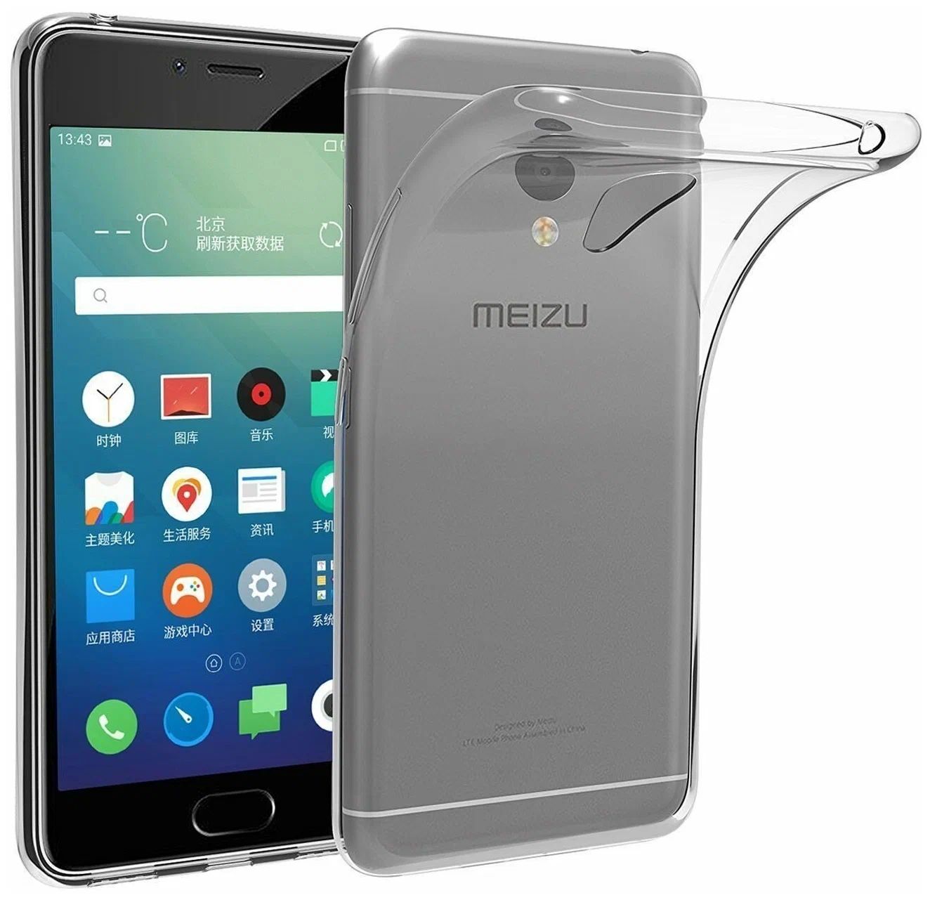 

Силиконовый чехол для Meizu M5S