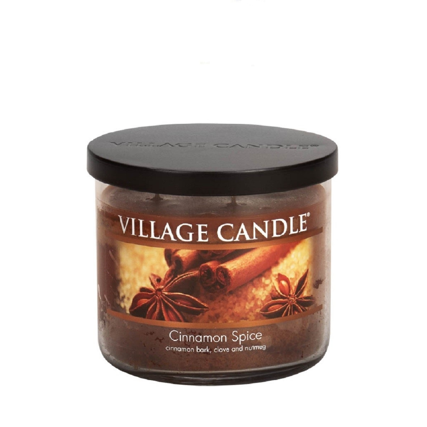 Ароматическая свеча Village Candle Пряная корица, чаша, средняя