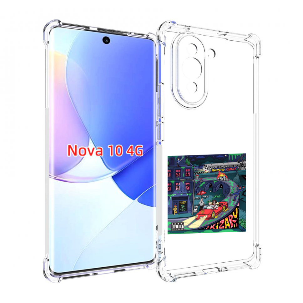 

Чехол MyPads Яд (альбом Kizaru) для Huawei Nova 10, Прозрачный, Tocco