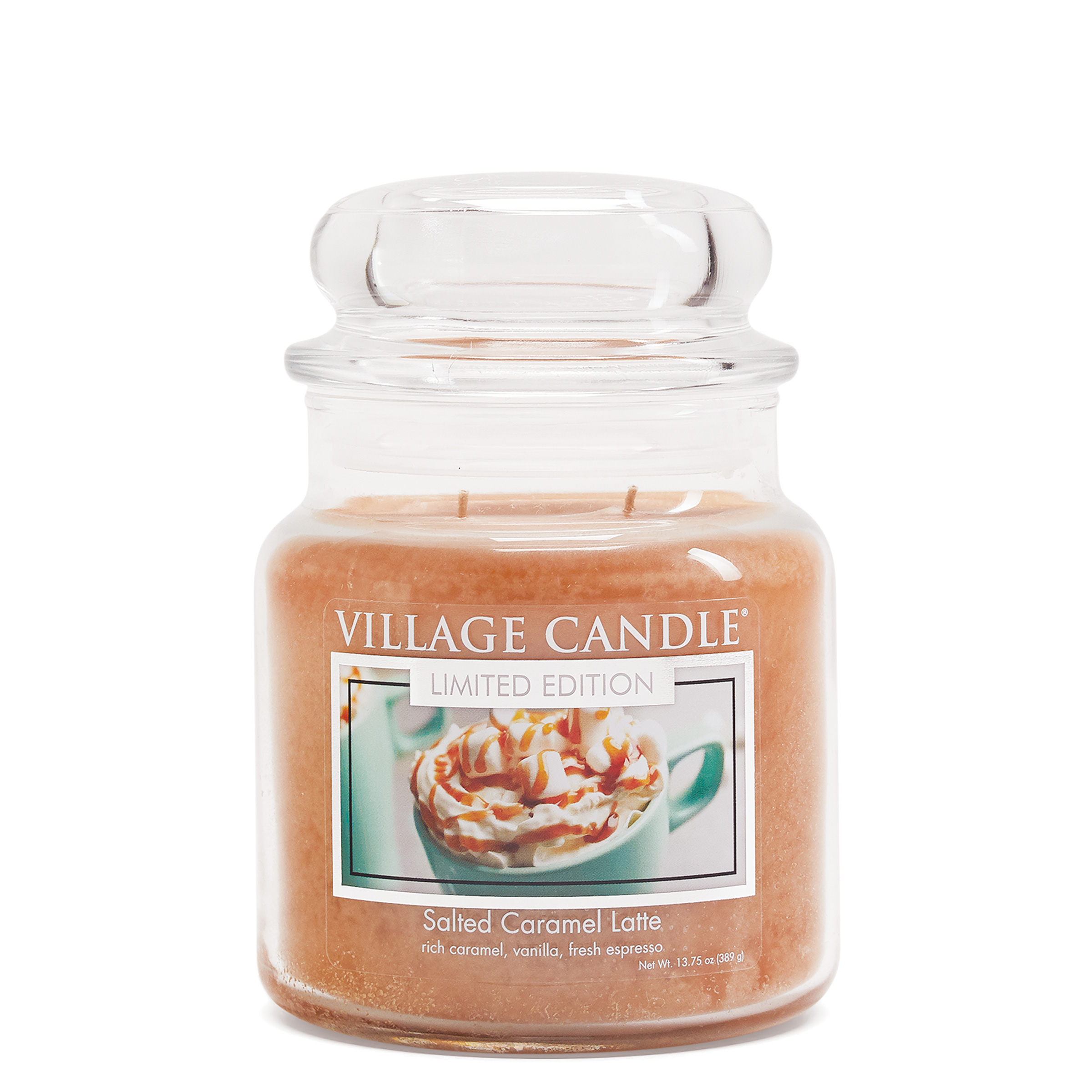 фото Ароматическая свеча village candle "salted caramel latte", средняя/4160221