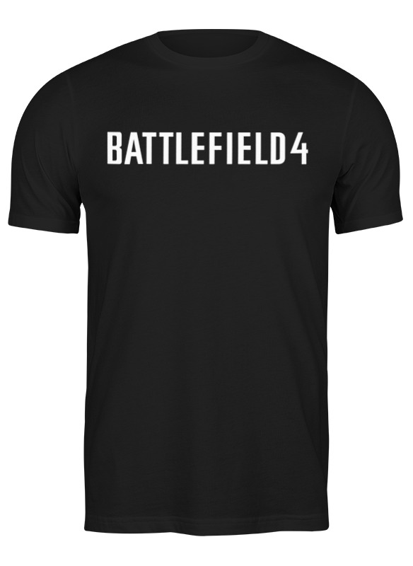 

Футболка мужская Printio Battlefield 4 черная S, Черный, Battlefield 4