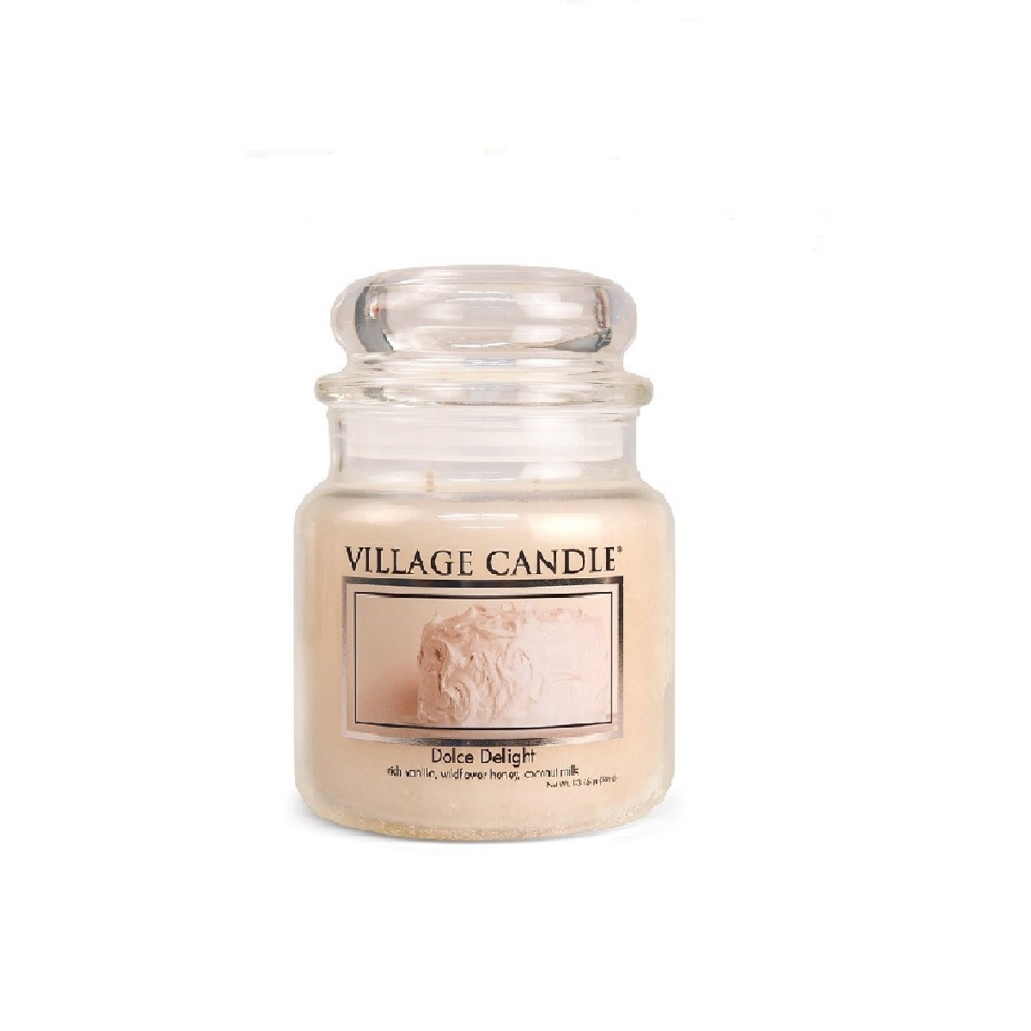 фото Ароматическая свеча village candle "dolce delight", средняя