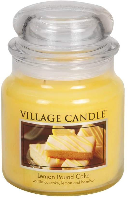 фото Ароматическая свеча village candle "lemon pound cake", средняя/4160033