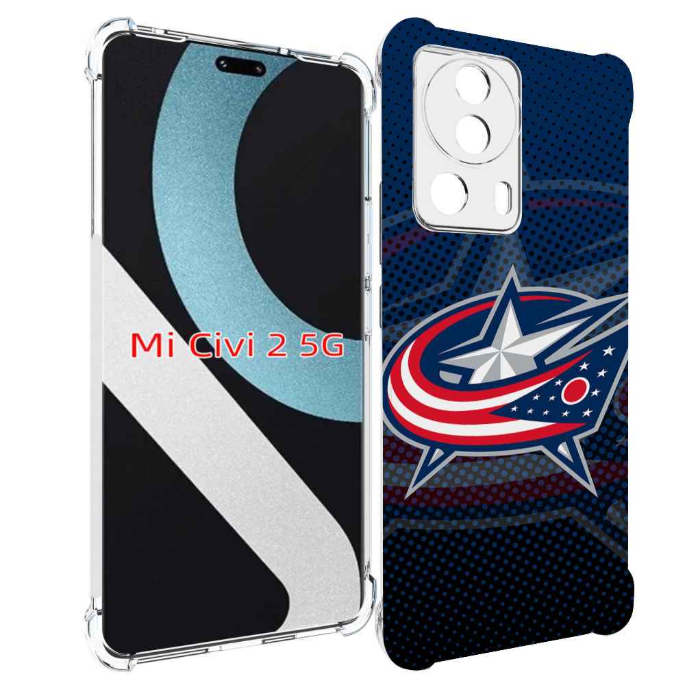 

Чехол MyPads коламбус блю джекетс для Xiaomi Civi 2, Прозрачный, Tocco