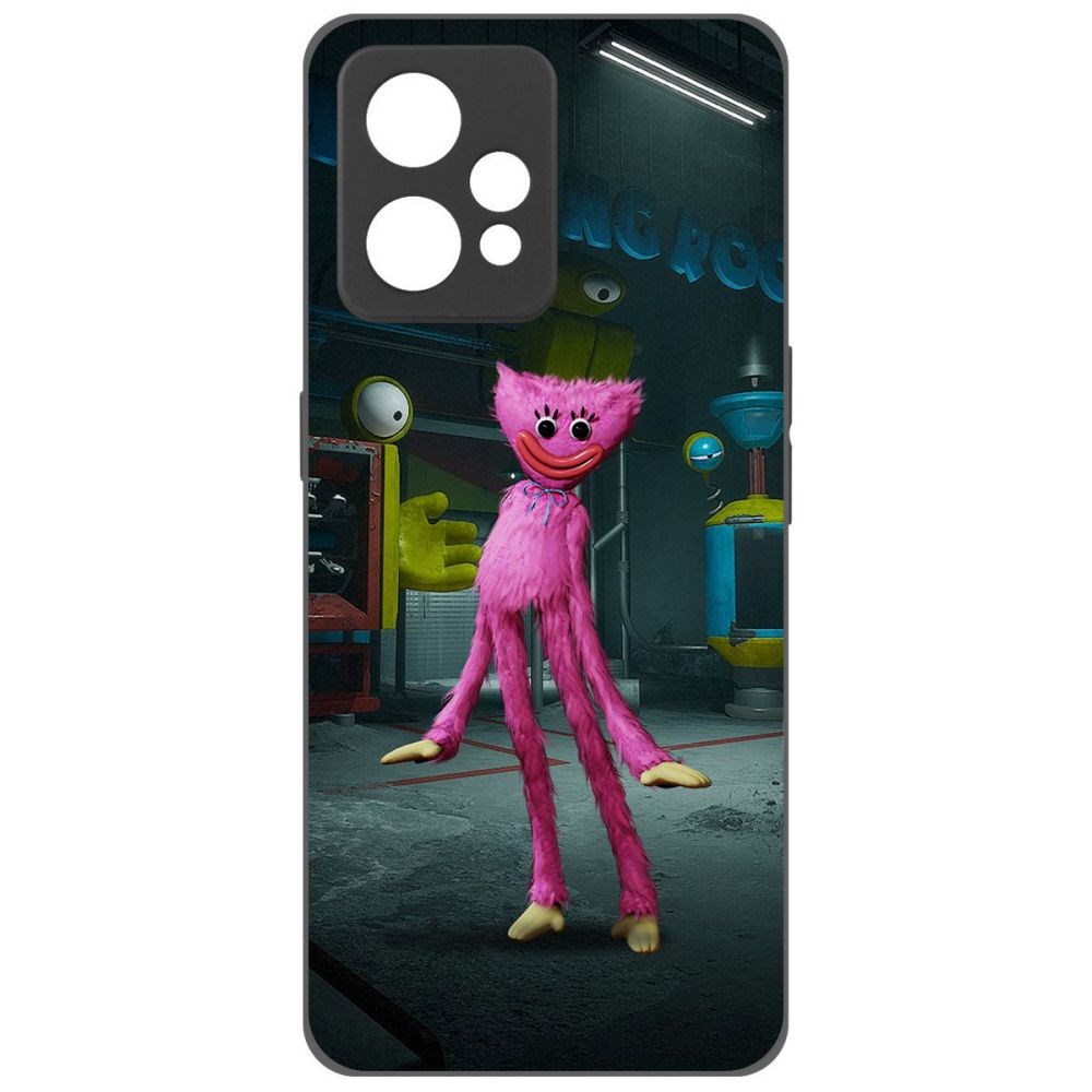 

Чехол-накладка Софт Хаги Ваги - Киси Миси для Realme 9 Pro+, Черный