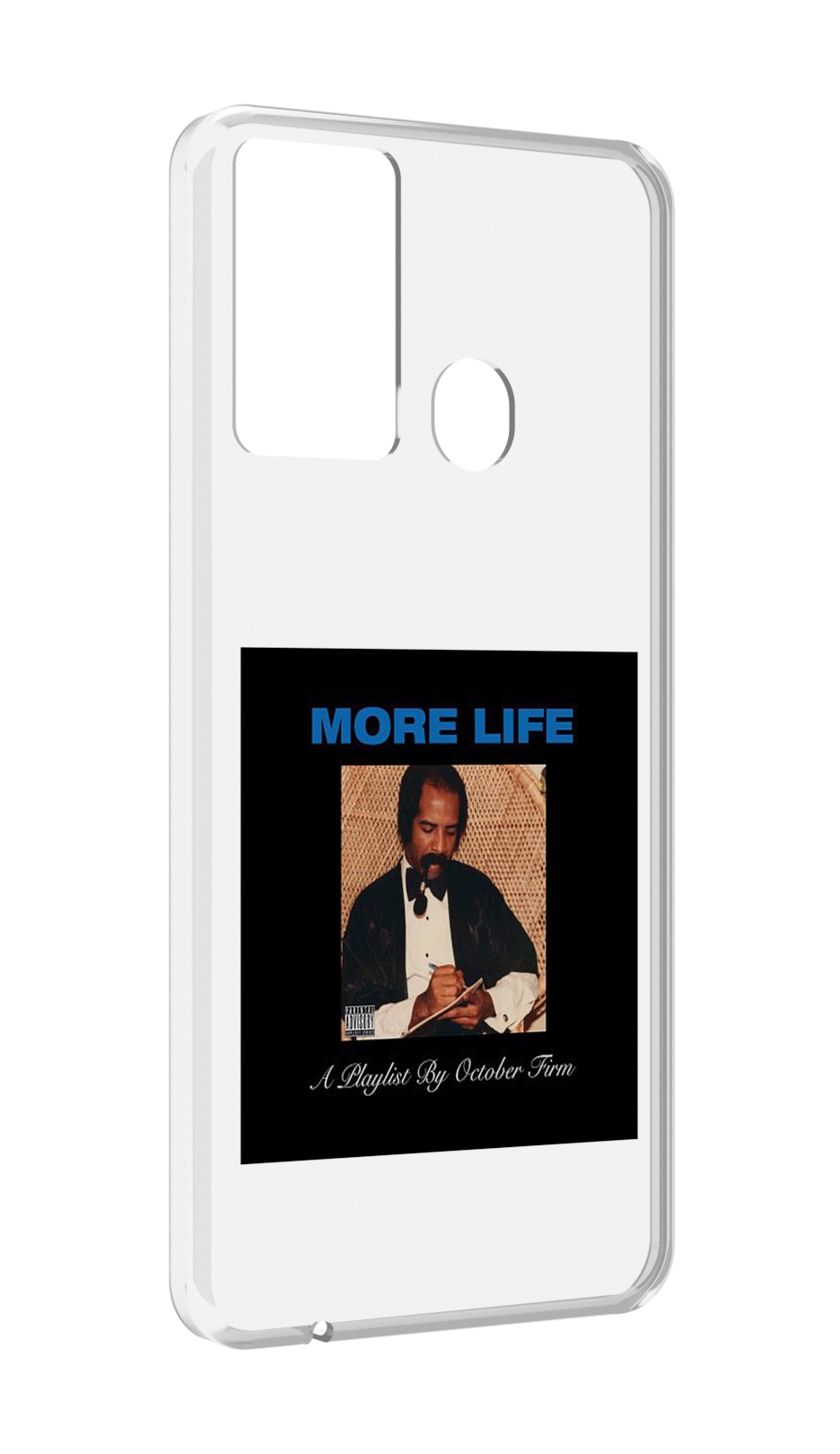 

Чехол MyPads Drake - More Life для Itel P37/Itel Vision 2S, Прозрачный, Tocco