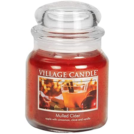 фото Ароматическая свеча village candle "mulled cider", средняя/4160015