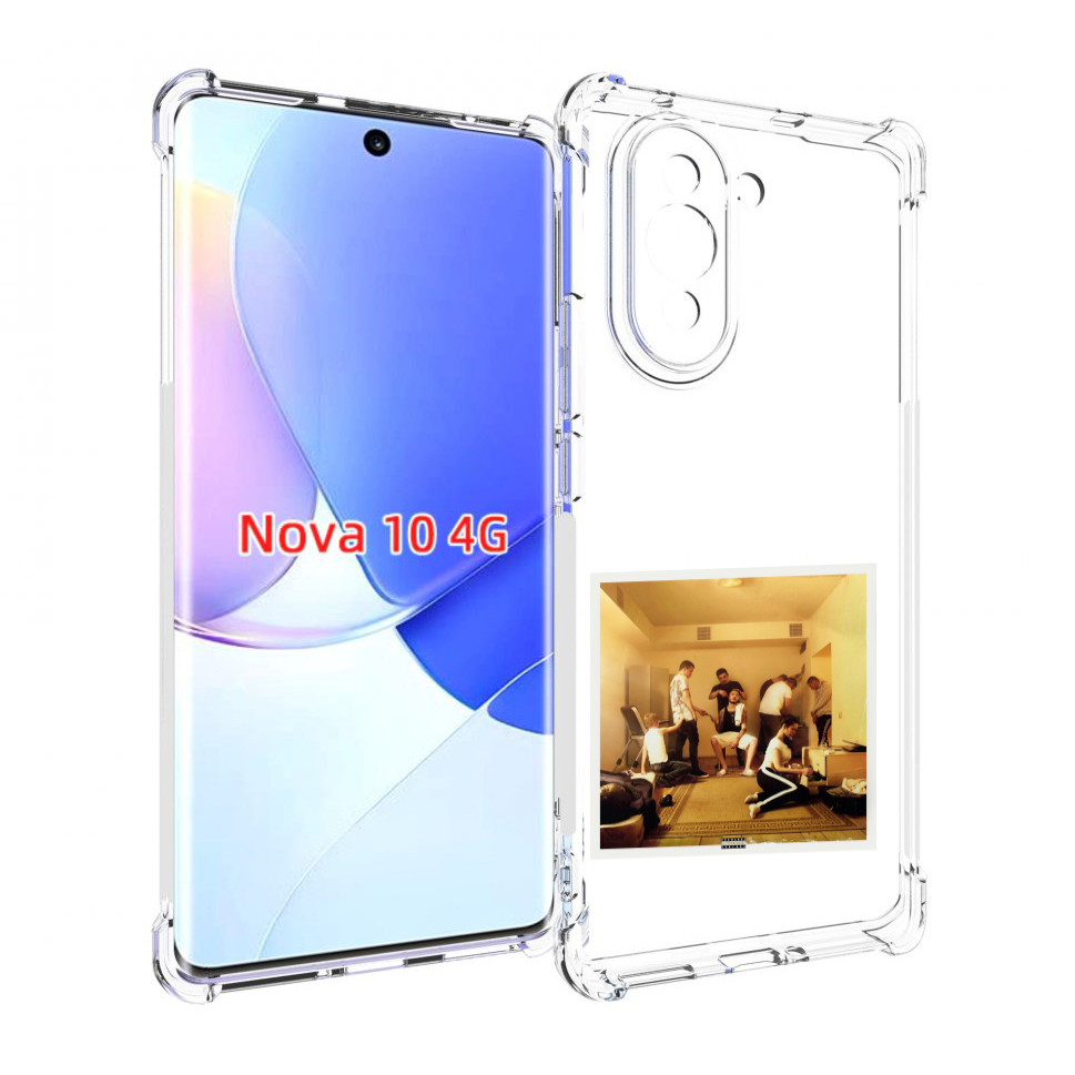 

Чехол MyPads Уроборос Скриптонит улица 36 для Huawei Nova 10, Прозрачный, Tocco