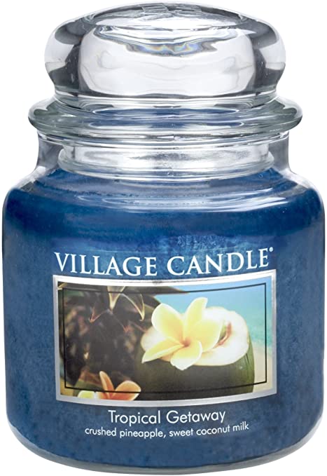 фото Ароматическая свеча village candle "tropical getaway", средняя/4160001