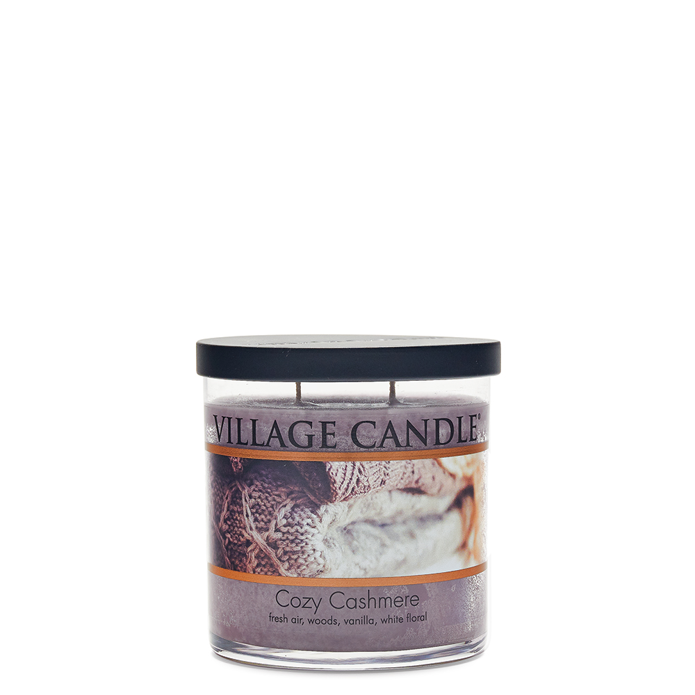 фото Ароматическая свеча village candle "cozy cashmere", стакан, маленькая/4100022