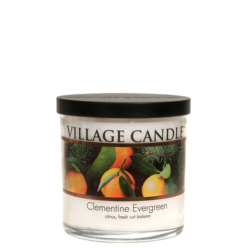 фото Ароматическая свеча village candle "clementine evergreen", стакан, маленькая/4100020