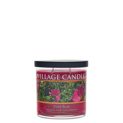 фото Ароматическая свеча village candle "wild rose", стакан, маленькая/4100016