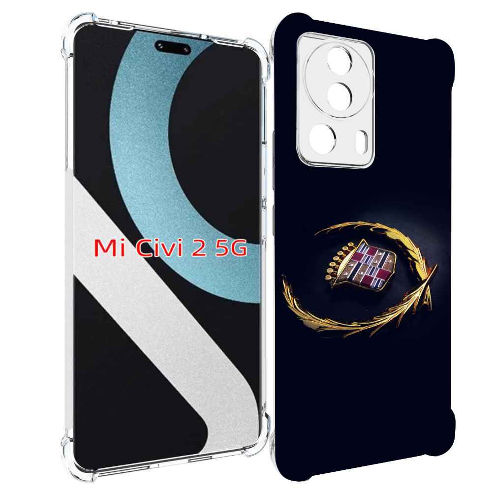 

Чехол MyPads кадилак cadillac 2 для Xiaomi Civi 2, Прозрачный, Tocco