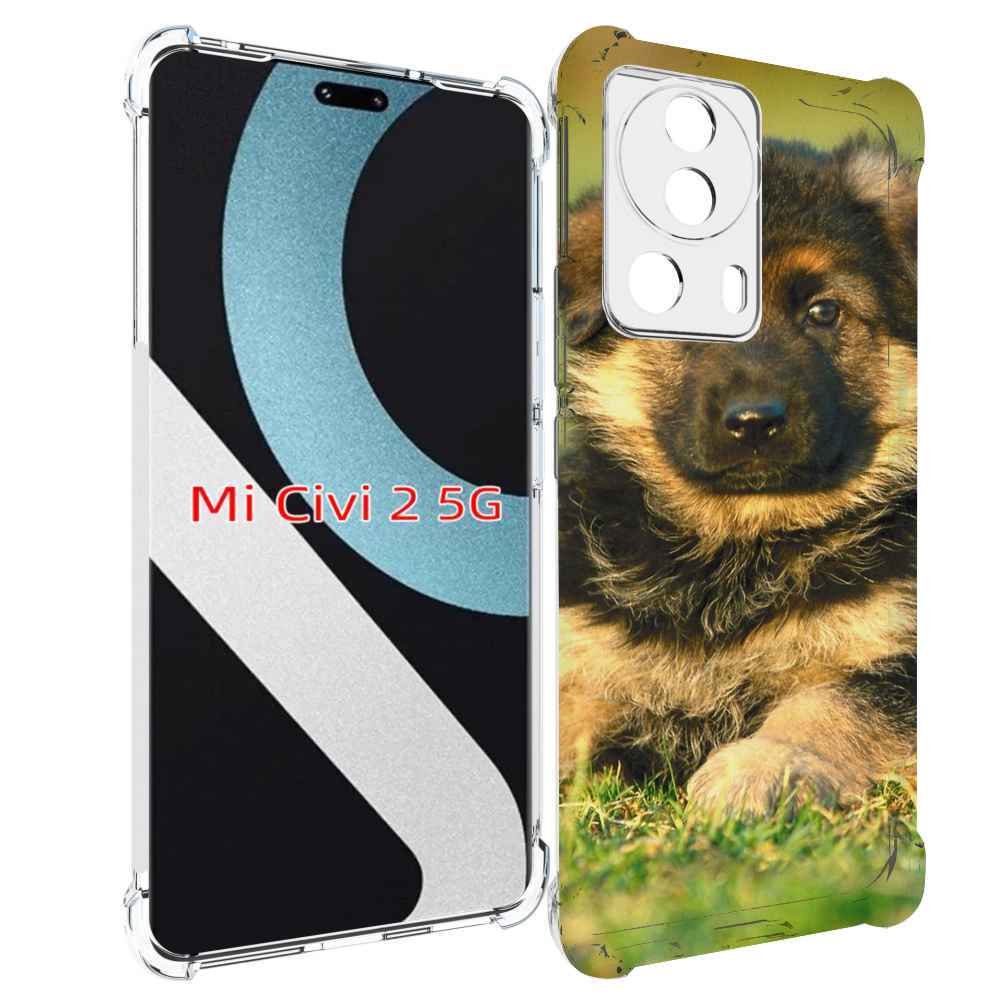 

Чехол MyPads кавказская овчарка для Xiaomi Civi 2, Прозрачный, Tocco