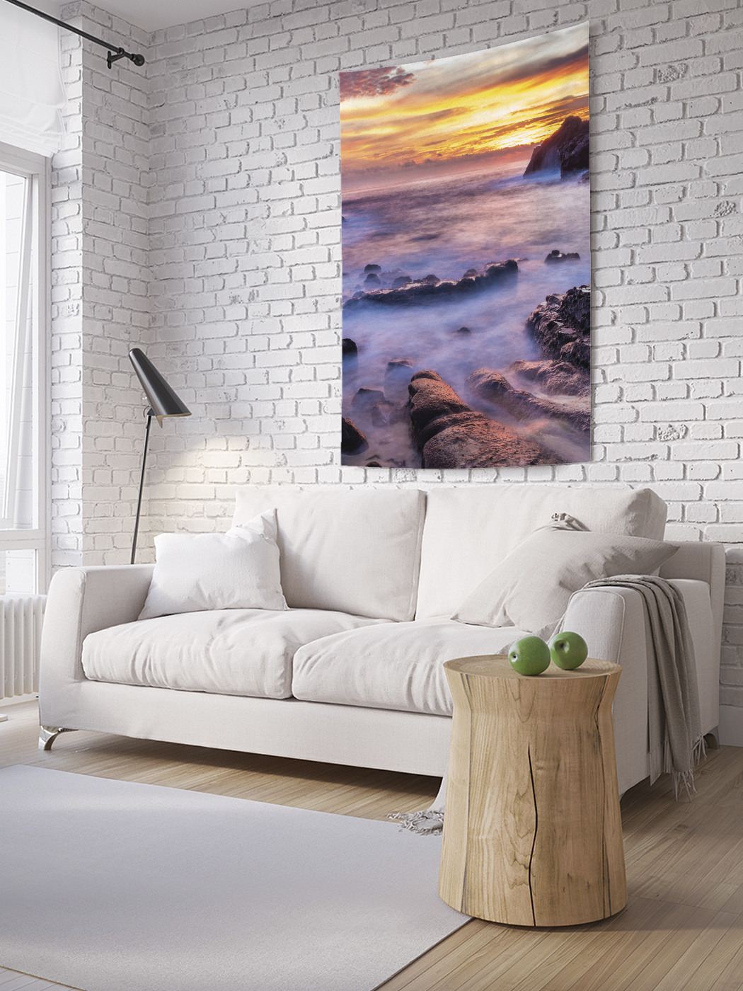

Вертикальное фотопанно на стену JoyArty Горный туман 100x150 см, Горный туман
