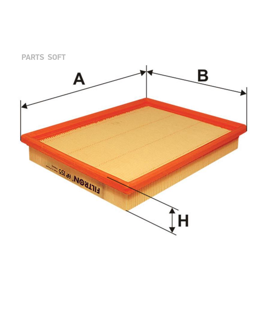 

FILTRON AP155 AP 155_фильтр воздушный!\ Fiat Palio/Strada 1.2i-1.6i/1.7TD/1.9D/JTD 96