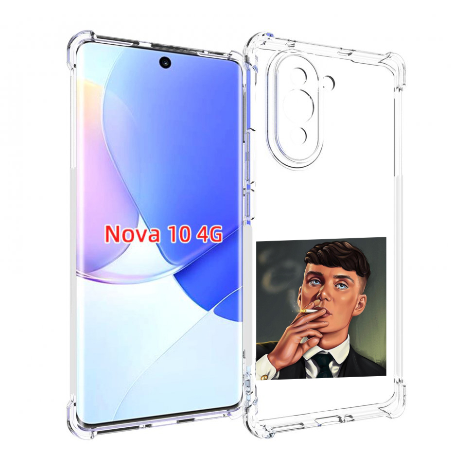 

Чехол MyPads Томас-Шелби для Huawei Nova 10, Прозрачный, Tocco