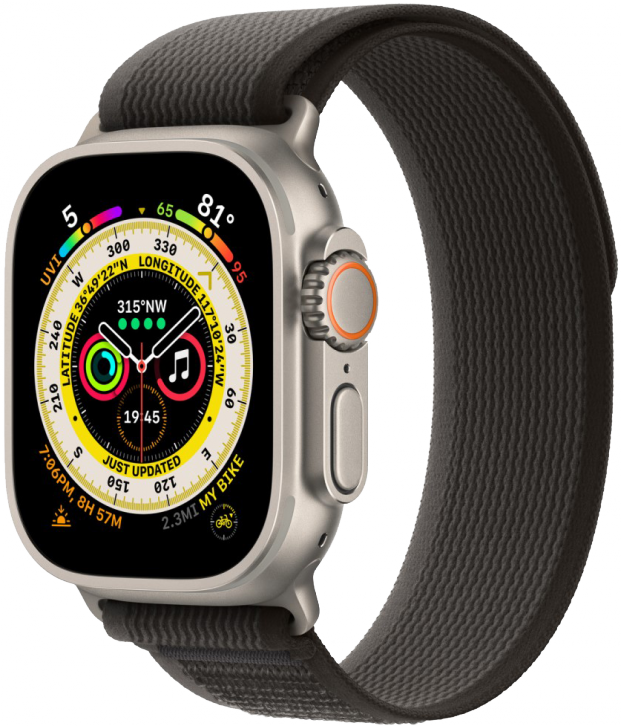 фото Смарт-часы apple watch ultra gps 49мм титановый/серый