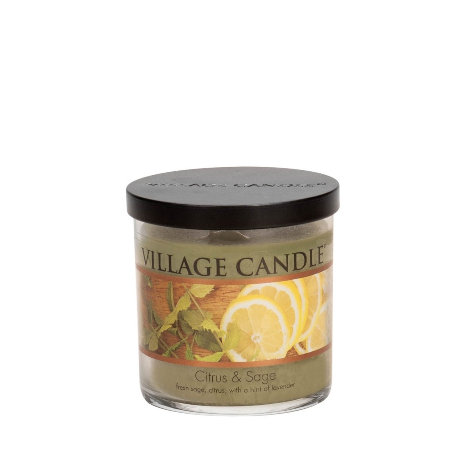 фото Ароматическая свеча village candle "citrus & sage", стакан, маленькая/4100007