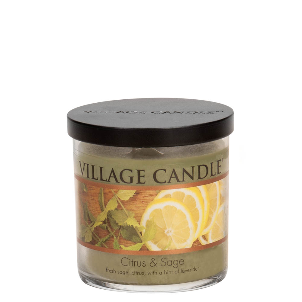 фото Ароматическая свеча village candle "citrus & sage", стакан, маленькая/4100007
