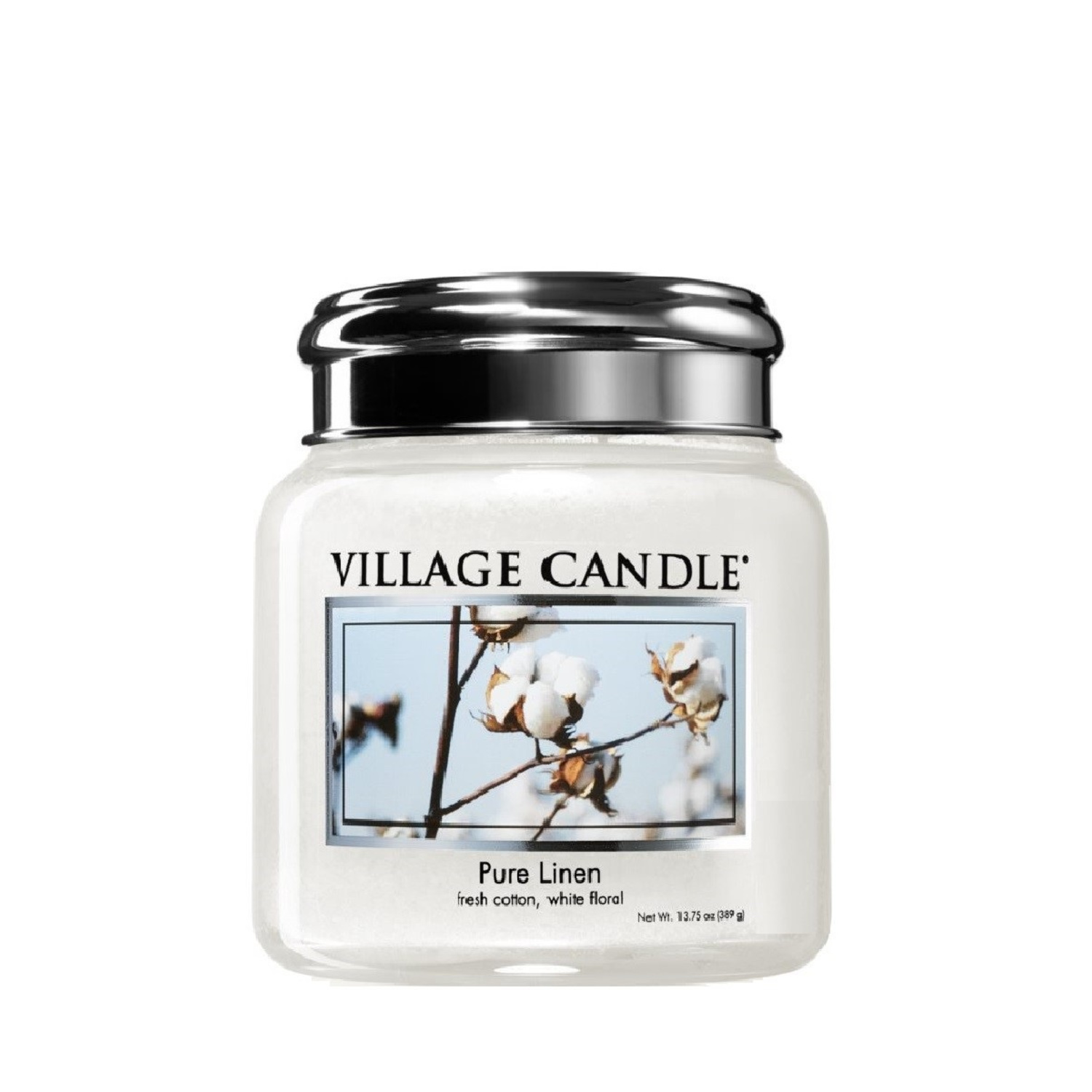 фото Ароматическая свеча village candle "pure linen", маленькая/4030037