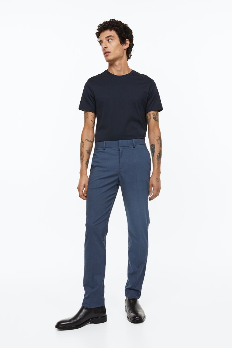 

Брюки мужские H&M 0714026050 синие 52 RU (доставка из-за рубежа), 0714026050