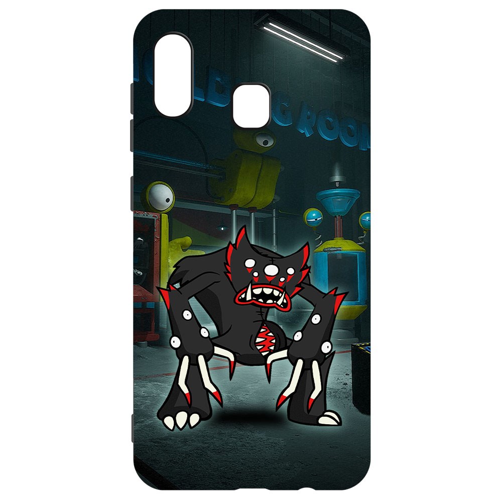 

Чехол-накладка Софт Хаги Ваги - Килли Вилли для Samsung Galaxy A30 (A305), Черный