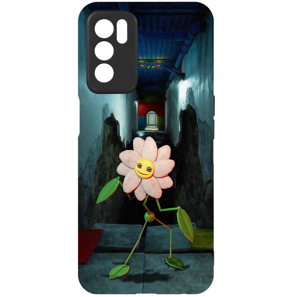 

Чехол-накладка Софт Хаги Ваги - Дейзи для Oppo A16