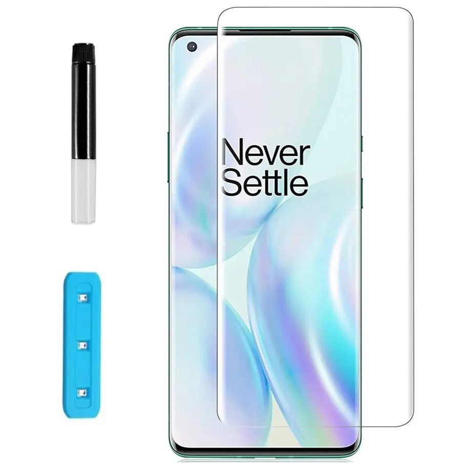 

Защитное стекло Нано UV с уф лампой для OnePlus 8