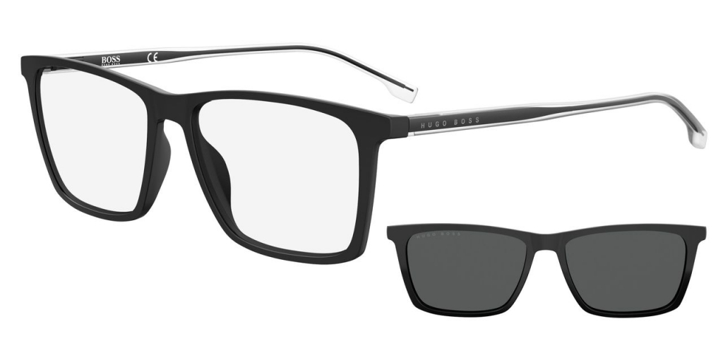 

Солнцезащитные очки мужские HUGO BOSS HUB-20296800356IR, черный, HUB-20296800356IR