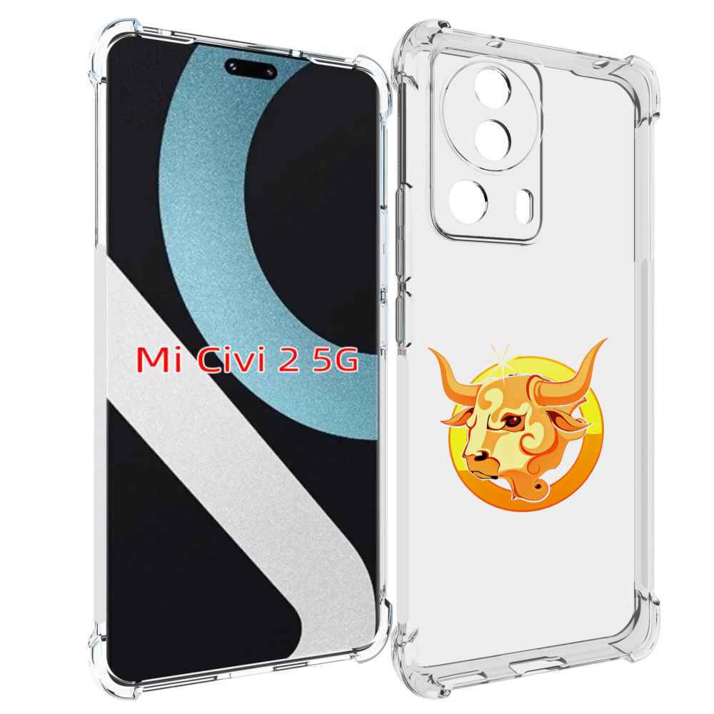 

Чехол MyPads знак-зодиака-телец-6 для Xiaomi Civi 2, Прозрачный, Tocco
