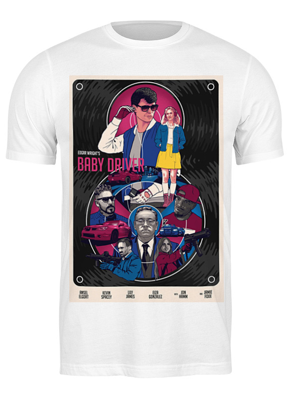 

Футболка мужская Printio Малыш на драйве / baby driver 3438064 белая S, Белый, Малыш на драйве / baby driver 3438064
