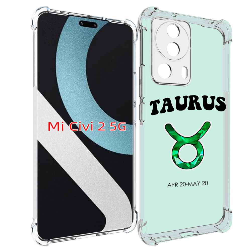 

Чехол MyPads знак-зодиака-телец-1 для Xiaomi Civi 2, Прозрачный, Tocco