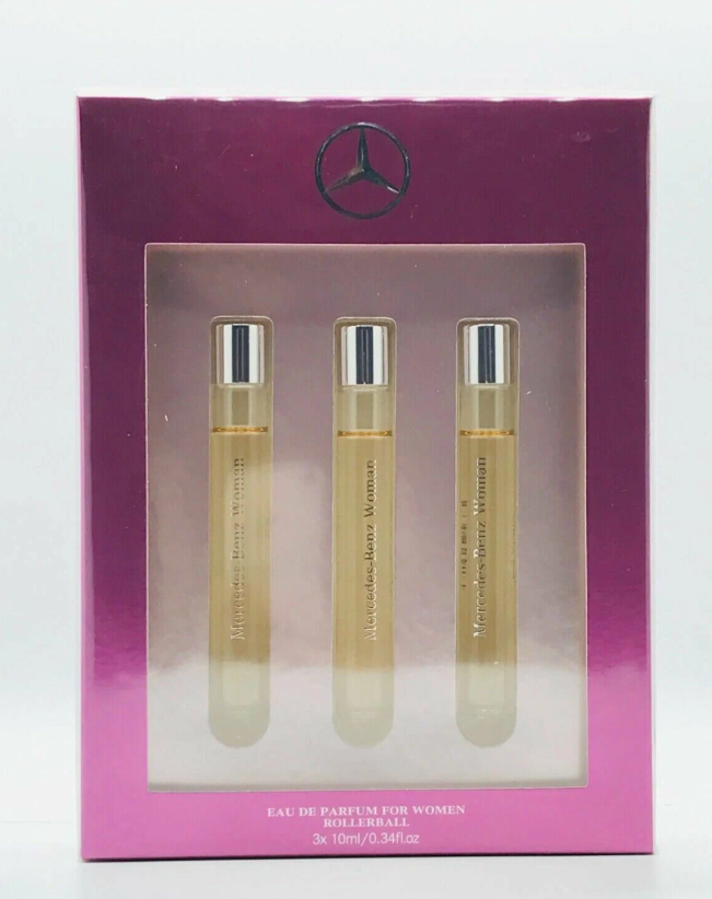 

Парфюмерная Вода Mercedes-benz For Woman Rollerball Набор 3 Шт Х 10 Мл, For Woman Rollerball
