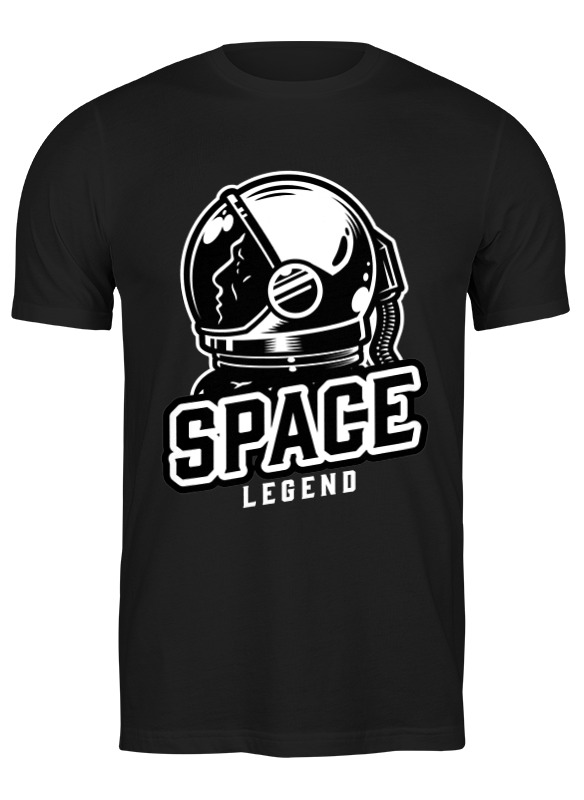 

Футболка мужская Printio Space legend 3370162 черная S, Черный, Space legend 3370162
